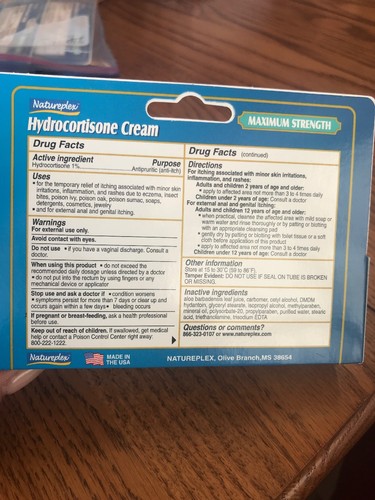 Great Hydrocortisone Cream Relief of Itching Eczema Psoriasis Ships N 24h - Picture 2 of 4