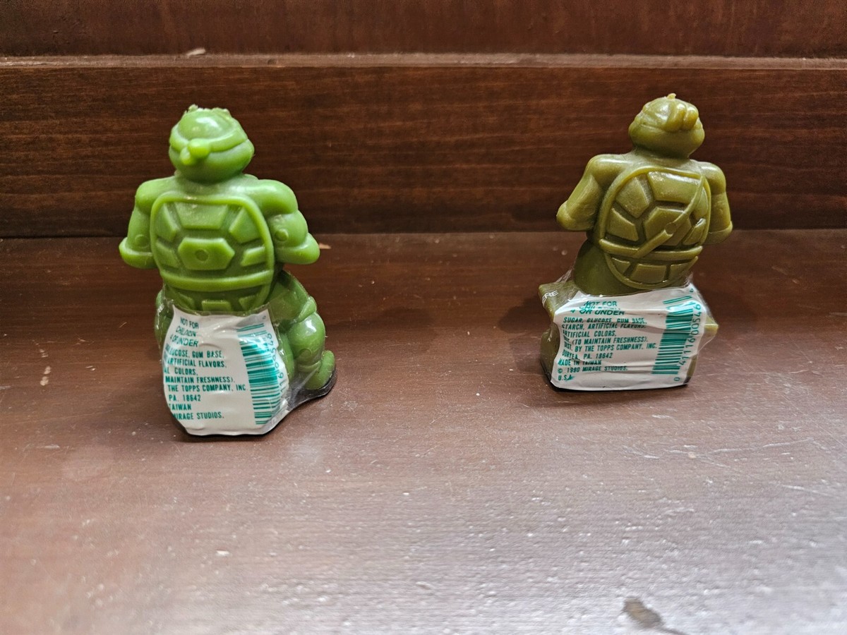 Vintage TMNT Teenage Mutant Ninja Turtles 2 Bubble Gum Candy