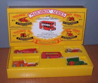 Matchbox Series 40th Anniversary Collection 5 Model Set