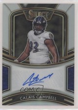 2020 Panini Select Signatures 18/99 Calais Campbell #SI-CCA Auto 0g27