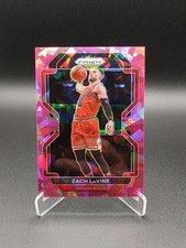 Zach Lavine Pink Cracked Ice 107 21-22 Panini Prizm - MLB Chicago Bulls