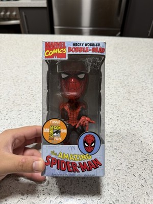 Funko- Wacky Wobbler-Bobble Head-San Diego ComicCon  08- The Amazing Spider-man