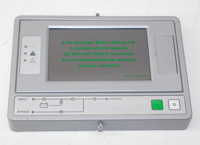 New Schneider Electric 0N-74127 HMI Open Interface UPS Display Control Panel