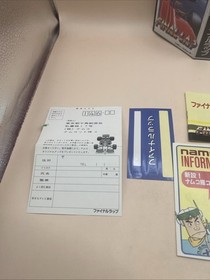 FINAL LAP Namcot Nintendo Famicom Japan Import DHL Tested