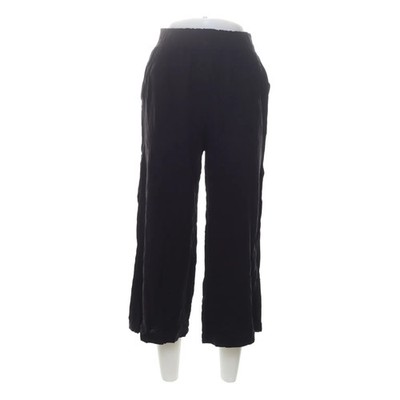 H&M, Hose, Größe: 165, Schwarz, Viskose, Einfarbig, Mädchen #DHs