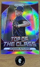 Jackson Rutledge 2020 Panini Prizm Top of The Class Silver Prizm #TOC-17