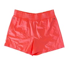 Old Navy Kids Girls Pink Stretch Tech Athletic Shorts XL 14 16 Zip Pockets