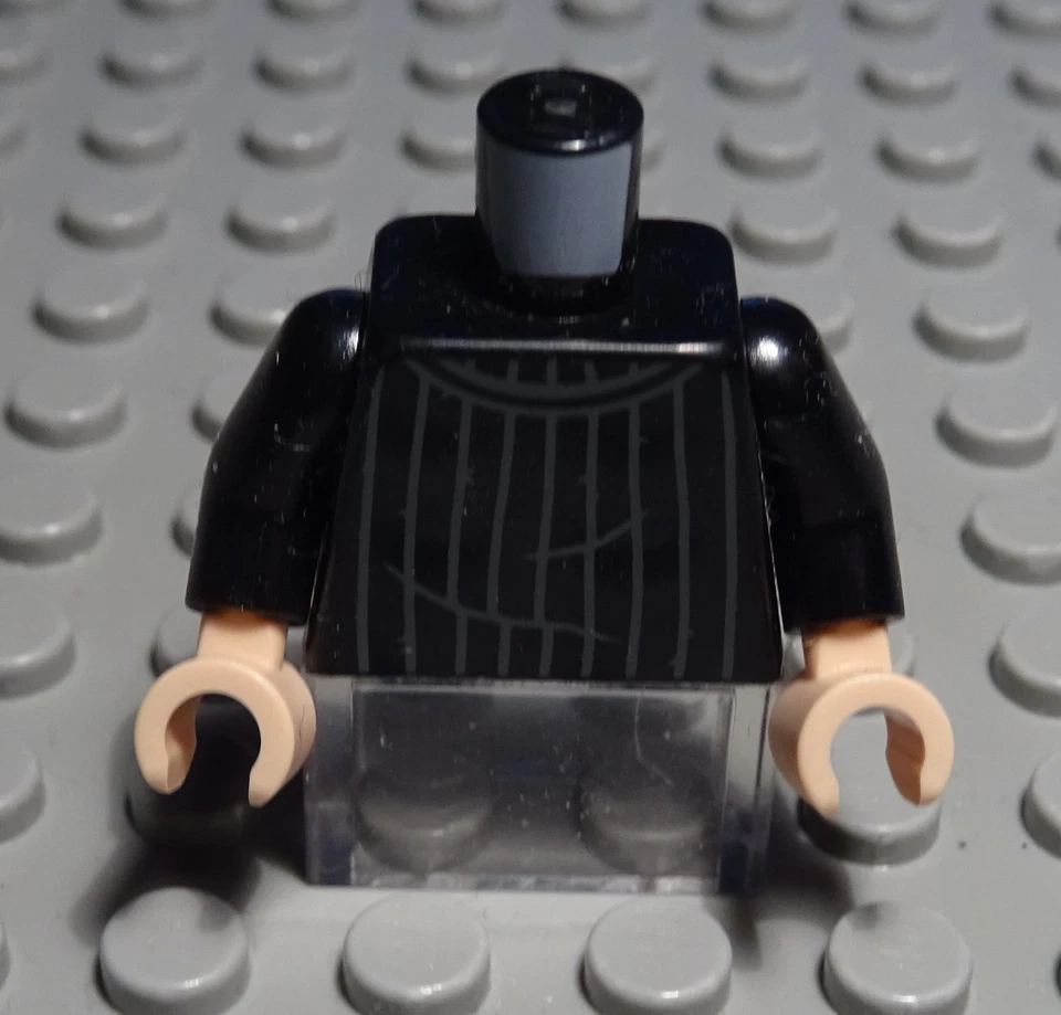 Lego Figur Zubehör Oberteil Torso Schwarz mit Dekor aus Harry Potter - Bild 1 von 1