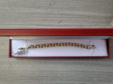 9ct gold bracelet mens BELCHOR 20.5GRAMS 7.5INCH FULL HALLMARK