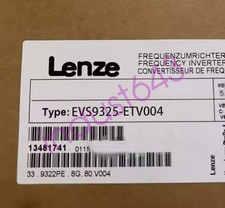 EVS9325ETV004 NEW LENZE EVS9325-ETV004 SERVO DRIVE INVERTER With Relay Terminal