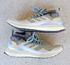 adidas Ultra Boost Mid Light Granite Gray Athletic Shoes. Men's 10  #EE3732