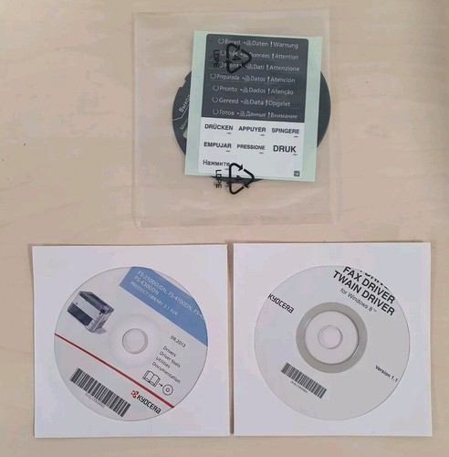 Kyocera Printer Installation Guide And Driver CDs - Picture 2 of 4