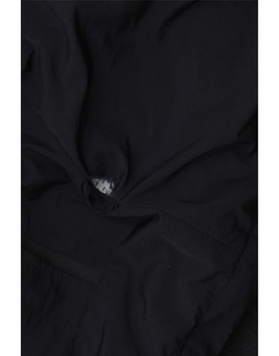 Tommy Hilfiger giacca bomber donna con cappuccio UK 14 medio nero poliammide CC10 - Foto 4 di 4