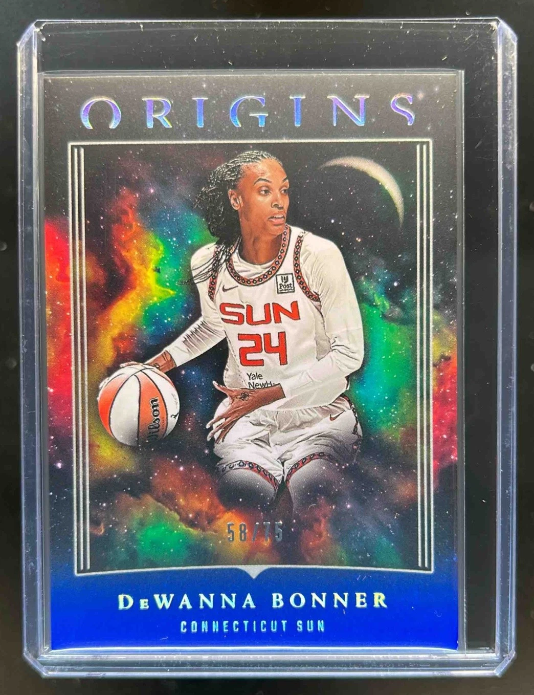 2024 Origins WNBA DeWanna Bonner Blue #58/75 Sun