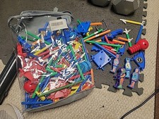 Huge Lot Marvel DC Fiddlesticks Giant Toy Builder Set VTG 1979 No Box