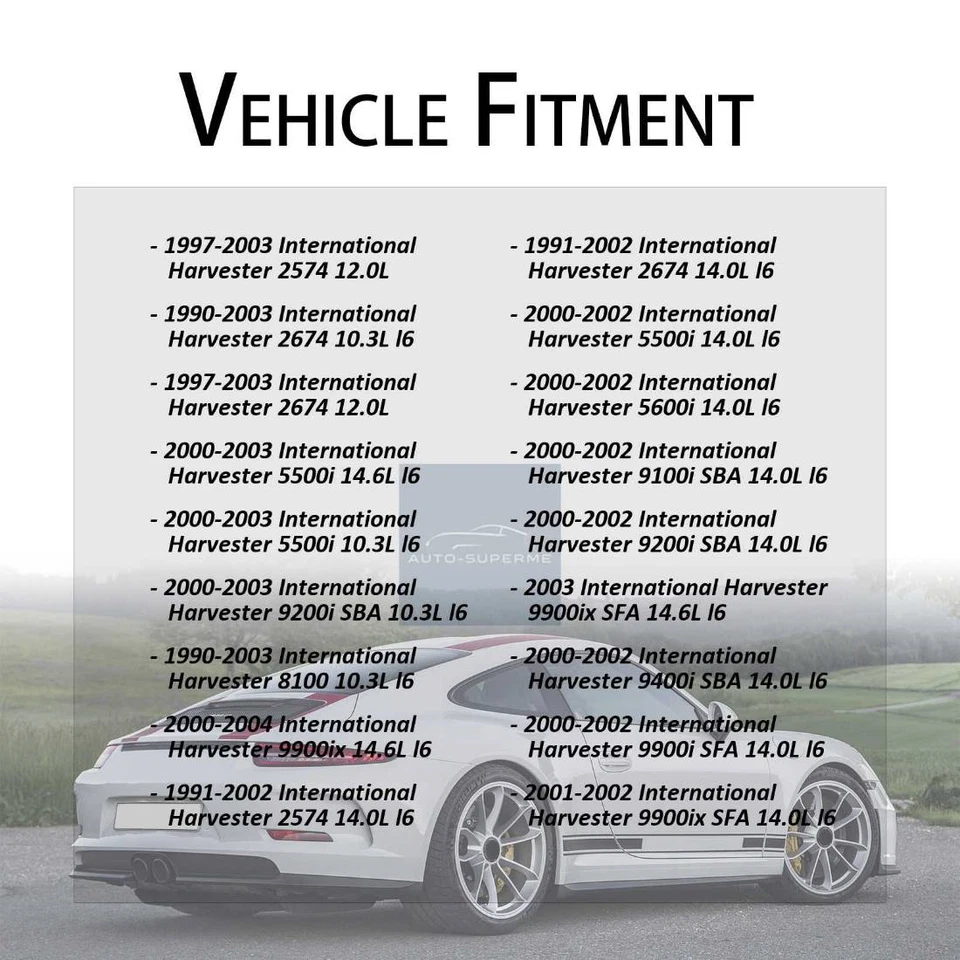 Termostato de refrigerante de motor para International Harvester 9900ix SFA 2001 2002 14,0 L Foto 4 de 4