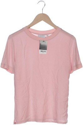 Comma T-Shirt Damen Shirt Kurzärmliges Oberteil Gr. EU 38 Pink #ozk46d1