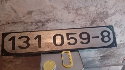 Metal sign locomotive railway station metal sign enamel sign used locomotive sign