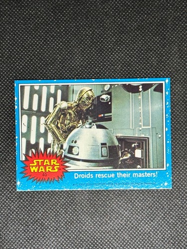 1977 Topps Star Wars Cards Blue Series 1 You Pick #1 - #66 - Complete Your Set - Picture 160 of 267