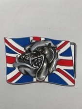 3D Bulldog Belt Buckle- Metal British Bulldog Belt buckle