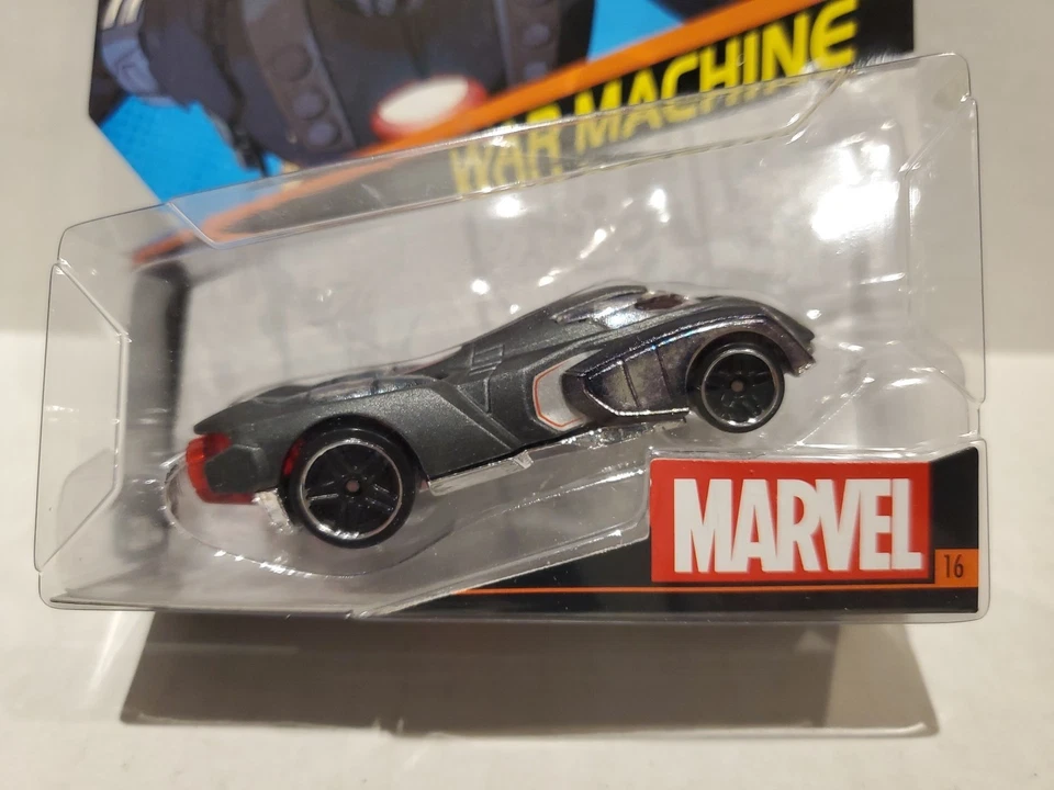 Hot Wheels Disney Personaje Coches Marvel War Machine Die Cast Car Iron Man Foto 2 de 4