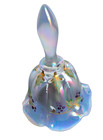 Fenton 5 3/4" Bell Grapes Opalescent Hand Painted #626 P. Hayhurst — photo 2