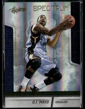 2009-10 Panini Absolute Memorabilia #88 O.J. Mayo Spectrum Gold SN #47/100 1202G