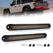 3 Color Trailer Brake Tail Light, 2 Pcs LED Sequential Turn Signal Running