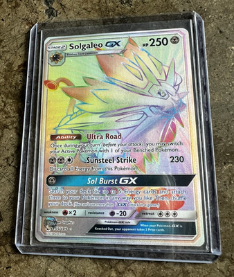 Solgaleo GX (Secret) 155/149 SM Base Set Holo