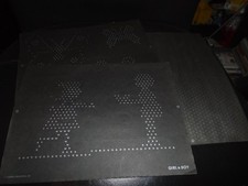 LOT OF 26 VINTAGE HASBRO LITE BRITE PICTURE REFILLS