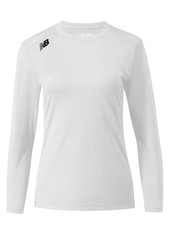 New Balance Women's LS Tech Tee Style TMWT501 in white