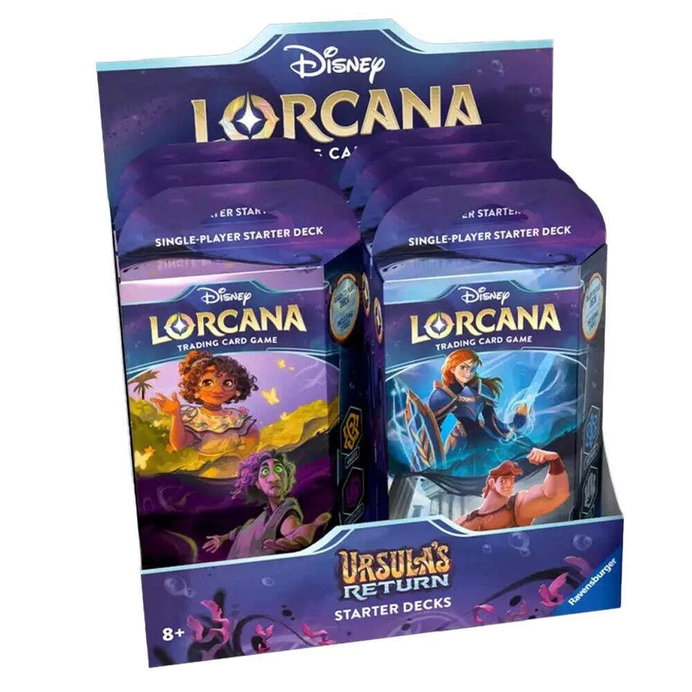 Disney Lorcana Ursula's Return Starter Deck Display Box (8 Decks) SEALED! |  eBay