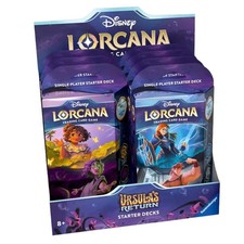 Disney Lorcana Ursula's Return Starter Deck Display Box 8 Decks SEALED 