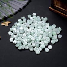 Jade Money Buckle Ancient Coins Safe Buckle Loose Beads DIY Jade Beads 4 * 8mm