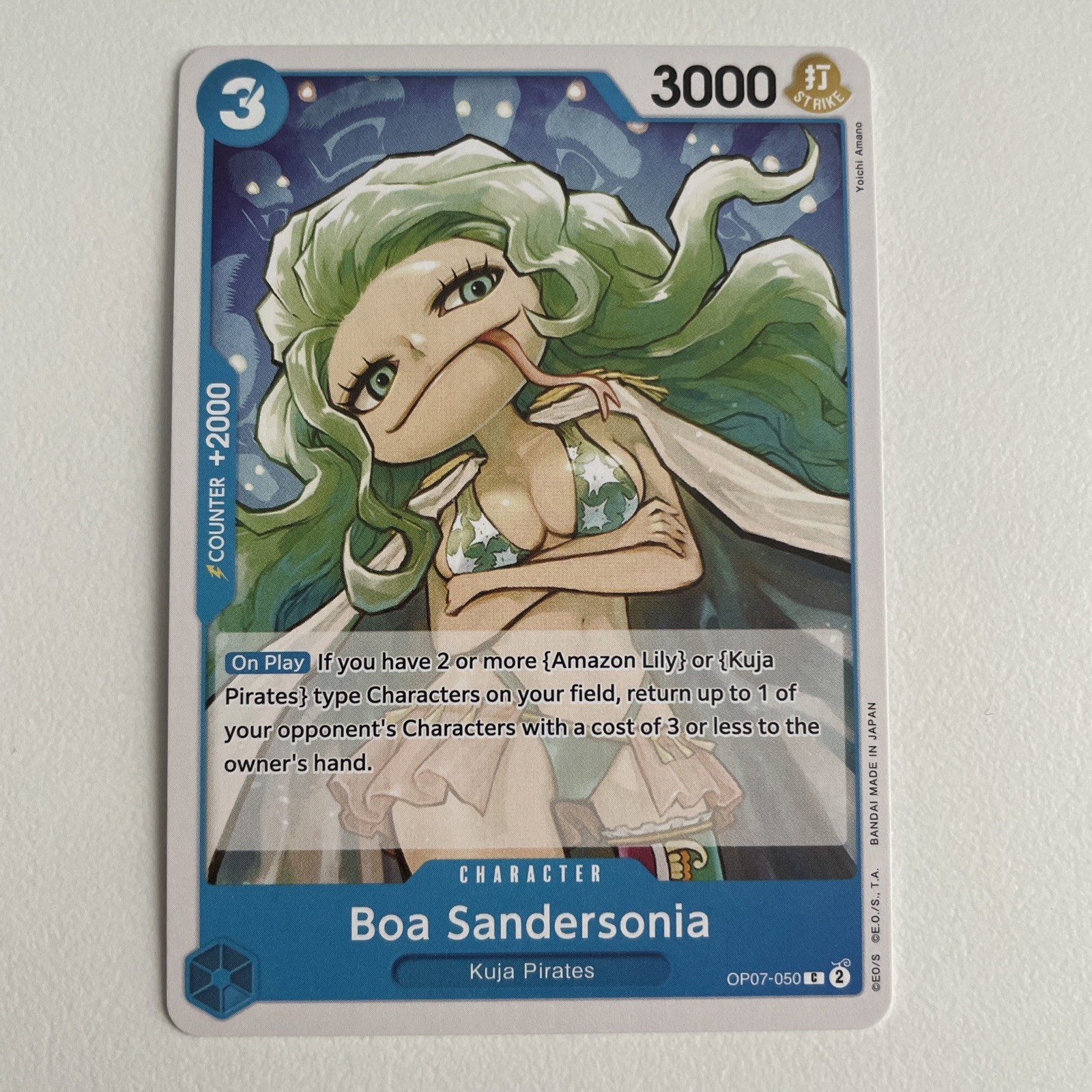 Boa Sandersonia OP07-050 500 Years in the Future Regular One Piece CCG TCG NM