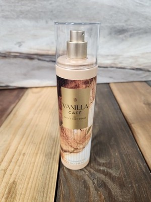 Bath & Body Works Vanilla Cafe Fragrance Mist Body Spray 8oz NEW