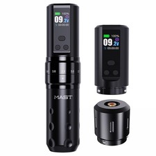Mast Fold2 Pro Tattoo Gun, Wireless Rotary Tattoo Pen Machine, Real 7 Strokes...