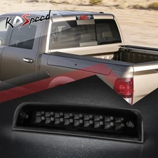 (DUAL-ROW LED)Tinted 3rd Third Brake Stop Light w/Cargo Lamp for 09-17 Dodge Ram