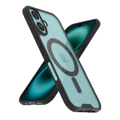 Smartish iPhone 16 Pro Black Clear MagSafe Case Gripmunk
