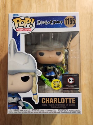 Funko Pop! Black Clover 1155 Charlotte Chalice Collectibles Exclusive GITD 