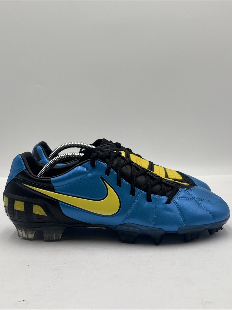 Nike Total 90 Laser III FG 385423-471 Elite Blue Cleats mens