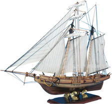 Scale DIY Hobby Wooden Ship Science Equipmen Assembly Model Boat Kits Sailing Bo