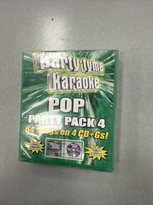 Party Tyme Karaoke: Pop Party Pack 4 by Various (CD, 2011)