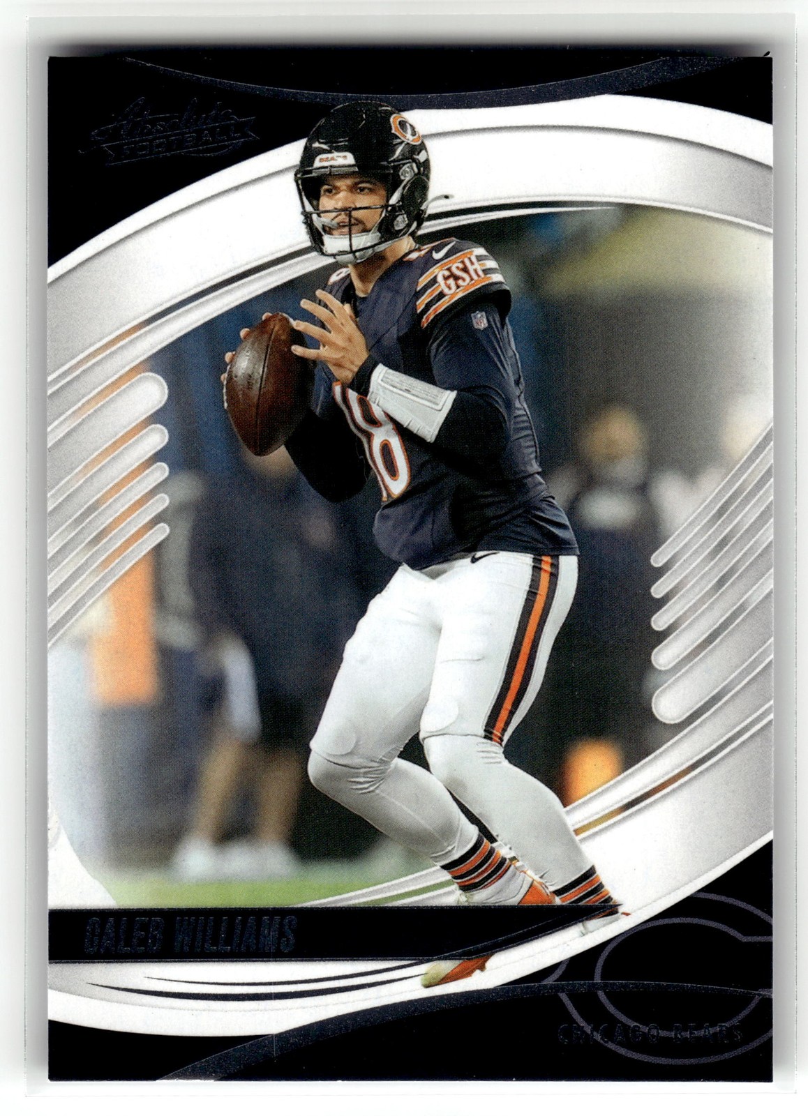 Caleb Williams 2025 Panini Absolute #60 Chicago Bears Retail