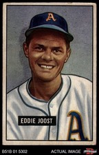1951 Bowman #119 Eddie Joost Athletics 3 - VG
