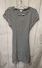 J Crew Women's Size M White & Black Dress
