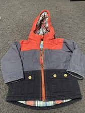 Genuine Kids- Osh Kosh Toddler Jacket Removable Hood Zip Front, 2T,