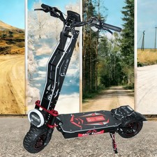 JUNLING 7000W Electric Scooter 62Mile Off-road High Speed Escooter NFC APP eBike