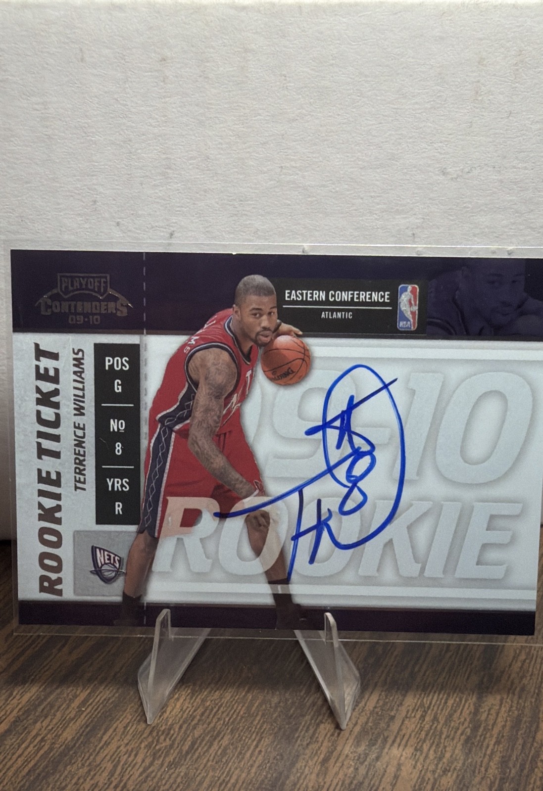 2009-10 Playoff Contenders - Rookie Ticket Terrence Williams #109 (AU, RC)
