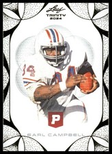 2024 Leaf Trinity Pristine Football #33 Earl Campbell